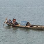 ফরিদপুরের চরভদ্রাসন  বাল্কহেড থেকে পদ্মা নদীতে ডু‌বে সুকানি নিখোঁজ