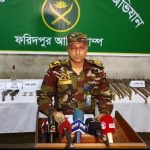 কানাইপু‌রে যৌথ বাহিনীর অভিযানে পুকুর থেকে আগ্নেয়াস্ত্রসহ বিপুল প‌রিমাণ দেশীয় অস্ত্র উদ্ধার