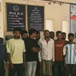 নগরকান্দায় পুলিশের বিশেষ অভিযানে  ৩২ জন গ্রেপ্তার দেশীয় অস্ত্র উদ্ধার