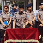 ফরিদপুরে পু‌লিশের প্রেস‌ ব্রিফিং   রাজু শেখ হত্যার মূল রহস্য উদঘাটন   ‌ছোট ভাই‌য়ের হা‌তে বড় ভাই খুন  আট আসামী গ্রেপ্তার 